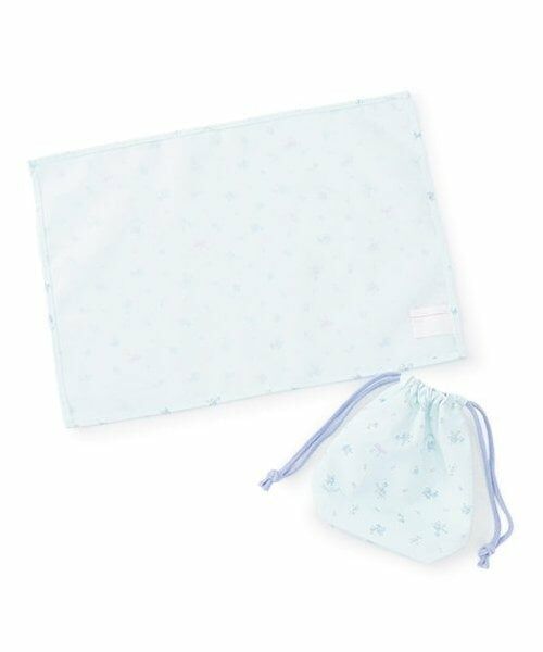 mezzo piano / メゾピアノ インテリア・生活雑貨・ホビー・ステーショナリー | 小花柄　ランチクロス＆巾着セット | 詳細1