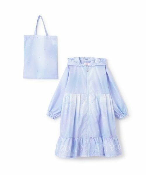 mezzo piano / メゾピアノ その他アウター | スタージュエルグラデーション柄　レインコート | 詳細1