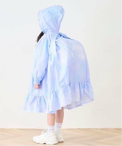 mezzo piano / メゾピアノ その他アウター | スタージュエルグラデーション柄　レインコート | 詳細18