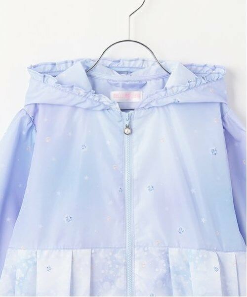 mezzo piano / メゾピアノ その他アウター | スタージュエルグラデーション柄　レインコート | 詳細3