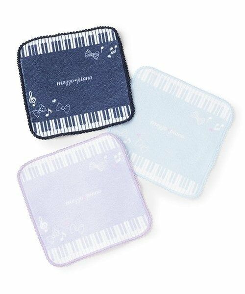 mezzo piano / メゾピアノ タオル | ピアノ柄　ハンドタオル | 詳細5