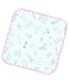 mezzo piano / メゾピアノ タオル | ステッカー柄　ハンドタオル