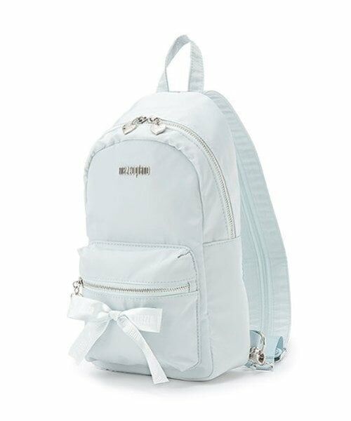 mezzo piano / メゾピアノ メッセンジャーバッグ・ウエストポーチ | リボン2WAYボディバッグ | 詳細1