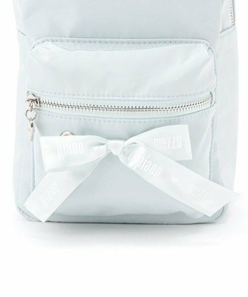 mezzo piano / メゾピアノ メッセンジャーバッグ・ウエストポーチ | リボン2WAYボディバッグ | 詳細5