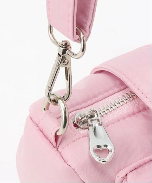 mezzo piano / メゾピアノ ボストンバッグ | ダブルポケットリボン　ボストンバッグ | 詳細5