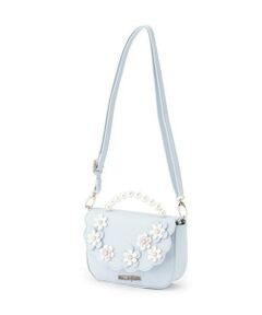 mezzo piano / メゾピアノ ハンドバッグ | お花　パールハンドバッグ