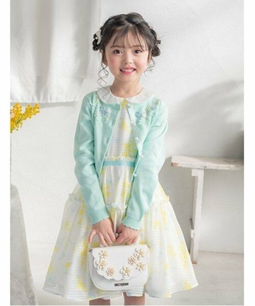 mezzo piano / メゾピアノ ハンドバッグ | お花　パールハンドバッグ | 詳細1