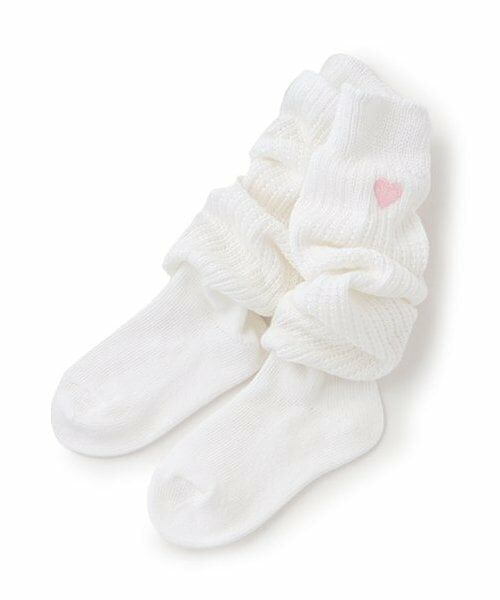 mezzo piano / メゾピアノ ソックス | ルーズソックス（オフ ホワイト）