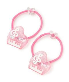 mezzo piano / メゾピアノ ヘアゴム・シュシュ | ピアノ　ヘアポニー2個セット