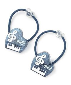 mezzo piano / メゾピアノ ヘアゴム・シュシュ | ピアノ　ヘアポニー2個セット