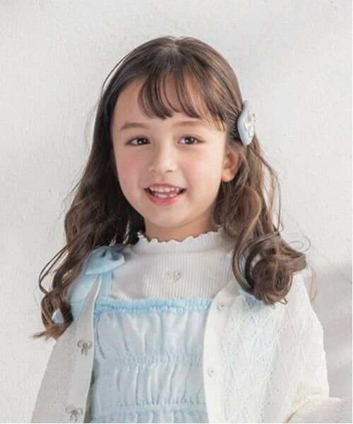 mezzo piano / メゾピアノ ヘアピン | リボン付BIGクリップ | 詳細1