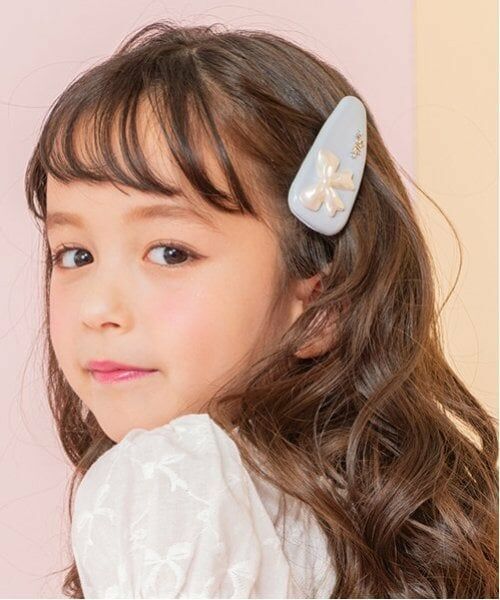 mezzo piano / メゾピアノ ヘアピン | リボン付BIGクリップ | 詳細13