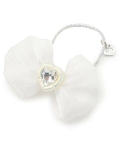 mezzo piano / メゾピアノ ヘアゴム・シュシュ | ぷっくりリボン　ヘアポニー