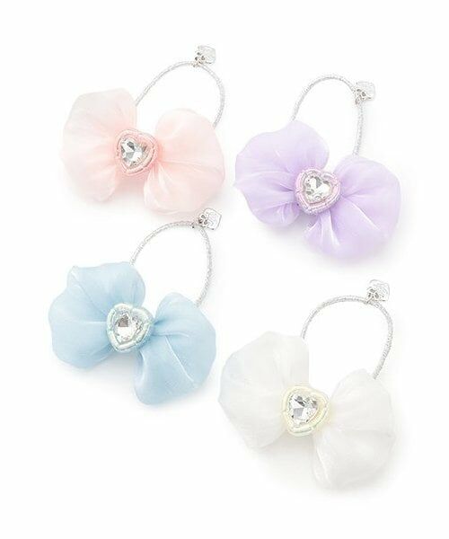 mezzo piano / メゾピアノ ヘアゴム・シュシュ | ぷっくりリボン　ヘアポニー | 詳細4