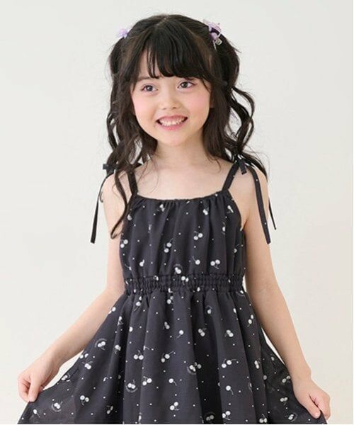 mezzo piano / メゾピアノ ヘアゴム・シュシュ | オーロラ星リボン　ヘアポニー2個セット　 | 詳細18