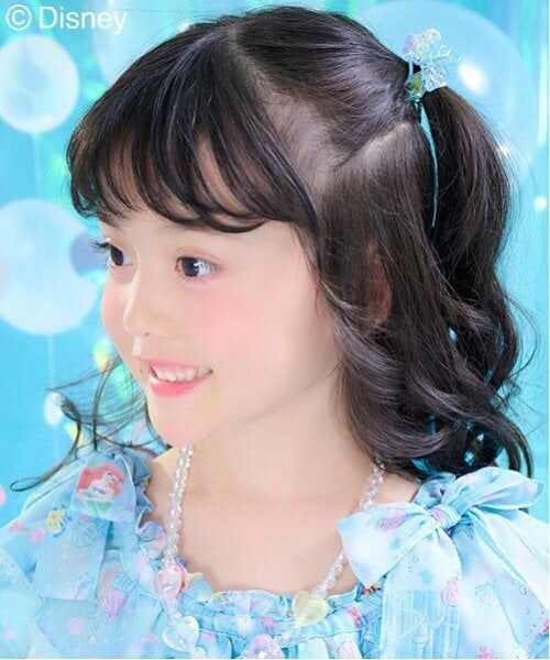 mezzo piano / メゾピアノ ヘアゴム・シュシュ | オーロラ星リボン　ヘアポニー2個セット　 | 詳細19