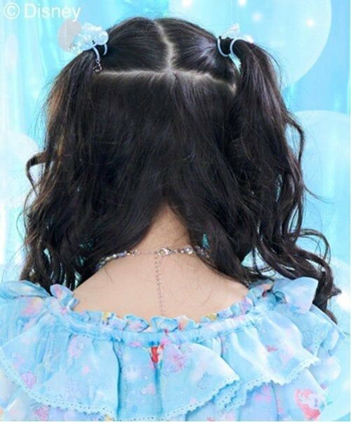 mezzo piano / メゾピアノ ヘアゴム・シュシュ | オーロラ星リボン　ヘアポニー2個セット　 | 詳細22