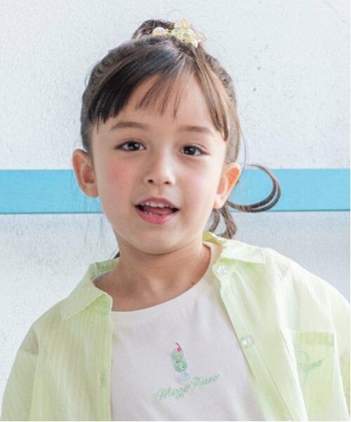 mezzo piano / メゾピアノ ヘアゴム・シュシュ | オーロラ星リボン　ヘアポニー2個セット　 | 詳細5