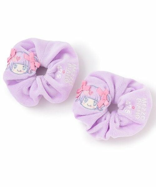 mezzo piano / メゾピアノ ヘアゴム・シュシュ | 【しなこちゃん】シュシュ　2個セット（ラベンダー）
