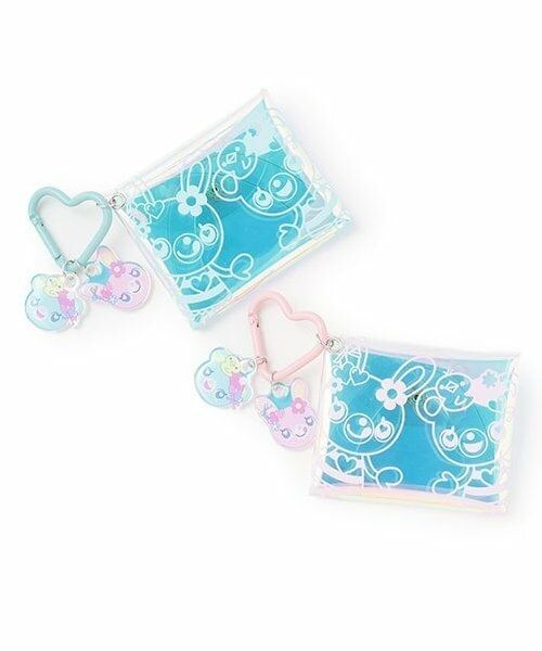 mezzo piano / メゾピアノ ポーチ | ミミポポ　カラビナ付オーロラポーチ | 詳細6