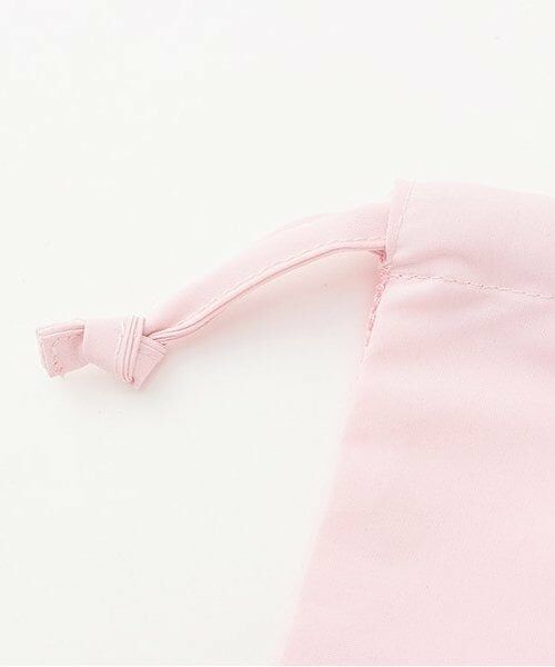 mezzo piano / メゾピアノ ポーチ | 【バレエ】モチーフプリント裏メッシュ　シューズ用　巾着 | 詳細2