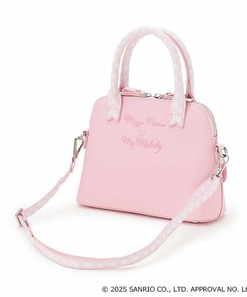 mezzo piano / メゾピアノ ボストンバッグ | 【マイメロディ・シナモロール】ボストンバッグ | 詳細1