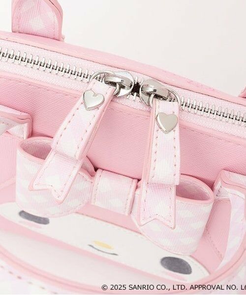 mezzo piano / メゾピアノ ボストンバッグ | 【マイメロディ・シナモロール】ボストンバッグ | 詳細4