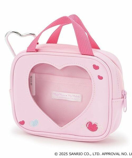 mezzo piano / メゾピアノ ポーチ | 【マイメロディ・シナモロール】スクールバッグ風ポーチ | 詳細1