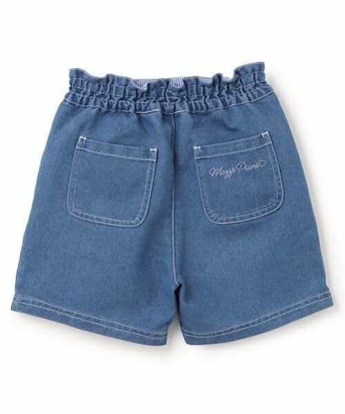 mezzo piano / メゾピアノ ショート・ハーフ・半端丈パンツ | リボン刺しゅうラインストーン　ショートパンツ | 詳細2