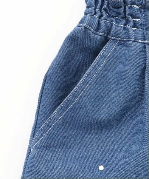 mezzo piano / メゾピアノ ショート・ハーフ・半端丈パンツ | リボン刺しゅうラインストーン　ショートパンツ | 詳細4