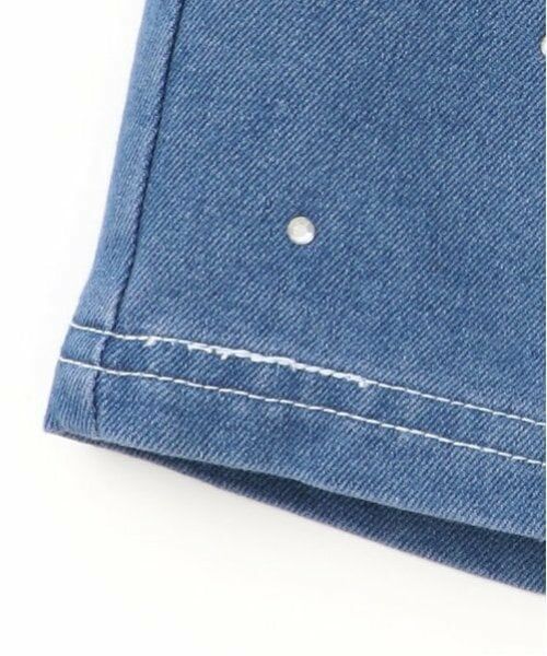 mezzo piano / メゾピアノ ショート・ハーフ・半端丈パンツ | リボン刺しゅうラインストーン　ショートパンツ | 詳細5