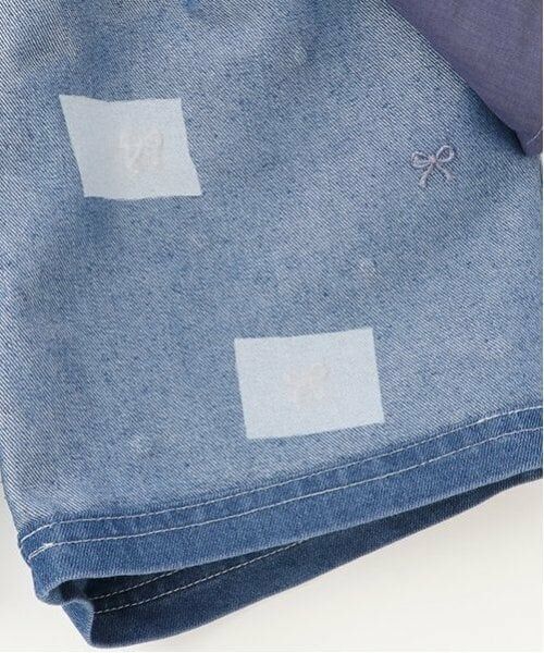 mezzo piano / メゾピアノ ショート・ハーフ・半端丈パンツ | リボン刺しゅうラインストーン　ショートパンツ | 詳細7