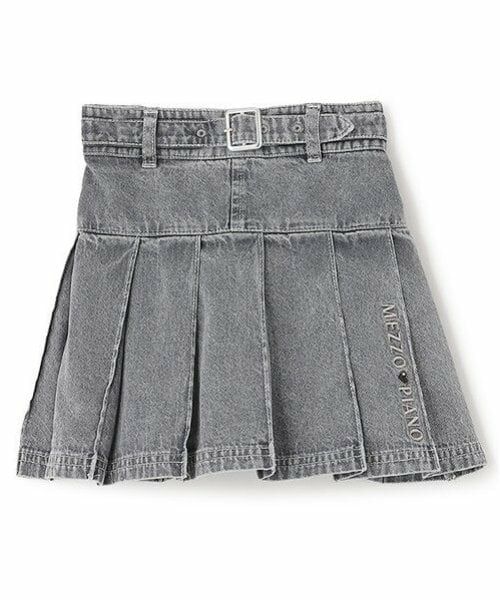 mezzo piano / メゾピアノ ショート・ハーフ・半端丈パンツ | ベルトつきプリーツスカート　インナーパンツセット | 詳細16