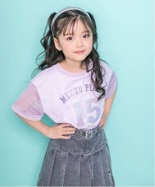 mezzo piano / メゾピアノ ショート・ハーフ・半端丈パンツ | ベルトつきプリーツスカート　インナーパンツセット | 詳細17