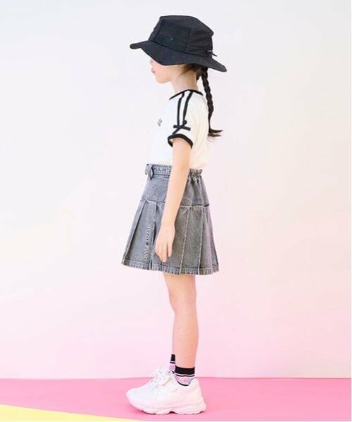 mezzo piano / メゾピアノ ショート・ハーフ・半端丈パンツ | ベルトつきプリーツスカート　インナーパンツセット | 詳細25