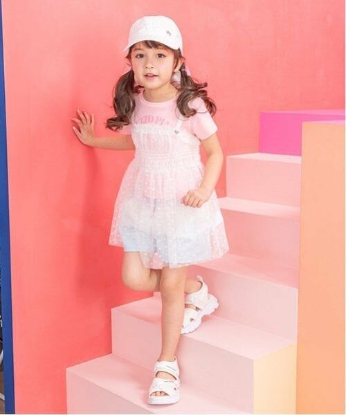 mezzo piano / メゾピアノ ショート・ハーフ・半端丈パンツ | クラデーション・デニム　フロントZIPショートパンツ | 詳細18