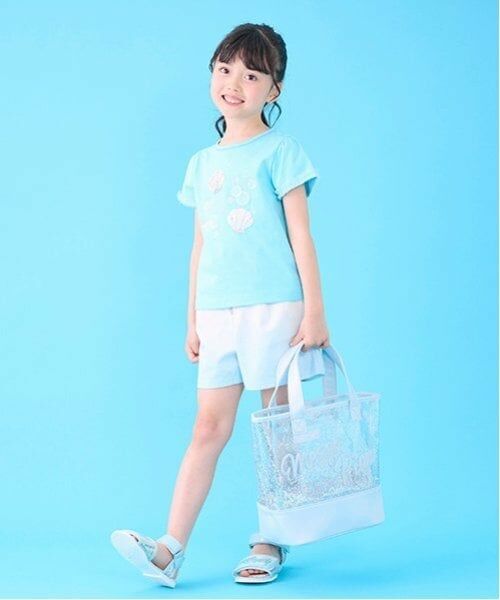 mezzo piano / メゾピアノ ショート・ハーフ・半端丈パンツ | クラデーション・デニム　フロントZIPショートパンツ | 詳細27