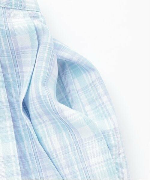 mezzo piano / メゾピアノ ショート・ハーフ・半端丈パンツ | ミニポーチつき　チェックプリーツスカパン | 詳細6