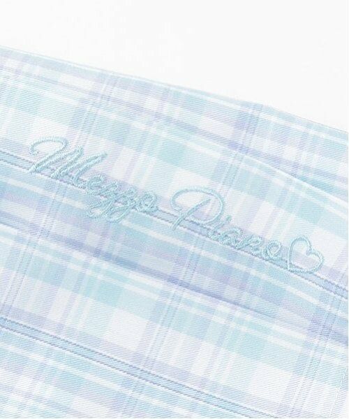 mezzo piano / メゾピアノ ショート・ハーフ・半端丈パンツ | ミニポーチつき　チェックプリーツスカパン | 詳細8