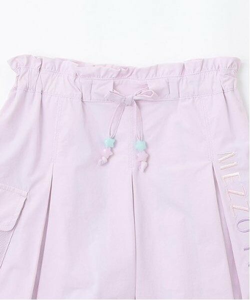 mezzo piano / メゾピアノ ショート・ハーフ・半端丈パンツ | メッシュポケット　カーゴスカパン | 詳細3