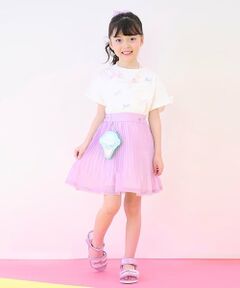 mezzo piano / メゾピアノ ミニ・ひざ丈スカート | アイスポーチつき　アコーディオンプリーツスカート