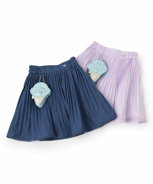 mezzo piano / メゾピアノ ミニ・ひざ丈スカート | アイスポーチつき アコーディオンプリーツスカート | 詳細12