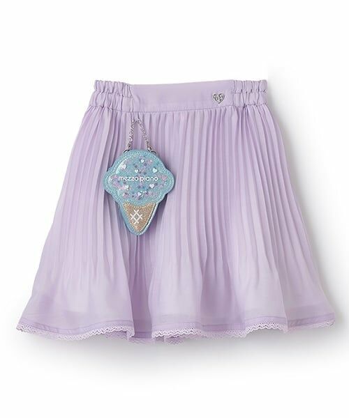 mezzo piano / メゾピアノ ミニ・ひざ丈スカート | アイスポーチつき アコーディオンプリーツスカート | 詳細14