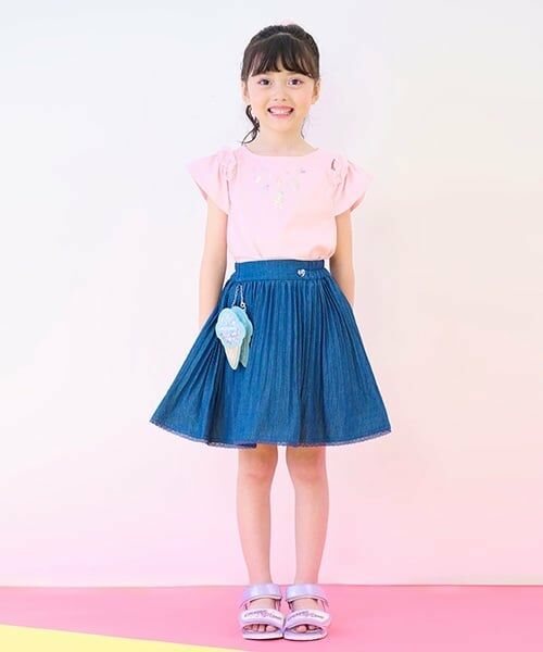 mezzo piano / メゾピアノ ミニ・ひざ丈スカート | アイスポーチつき アコーディオンプリーツスカート | 詳細16