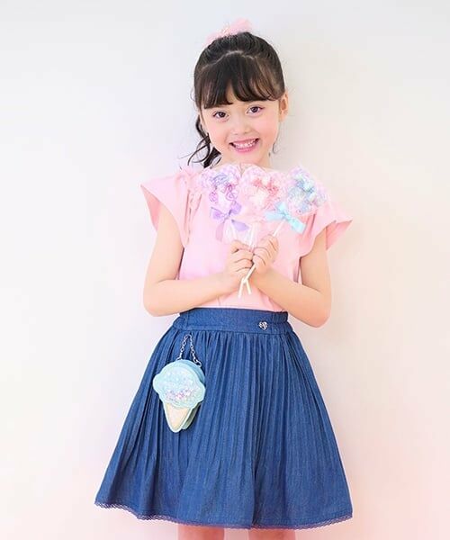 mezzo piano / メゾピアノ ミニ・ひざ丈スカート | アイスポーチつき アコーディオンプリーツスカート | 詳細18