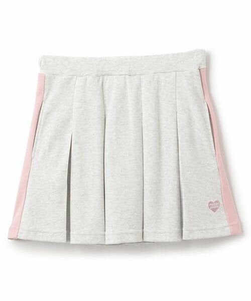 mezzo piano / メゾピアノ ショート・ハーフ・半端丈パンツ | 接触冷感　サイド切替ボックスプリーツスカパン | 詳細10