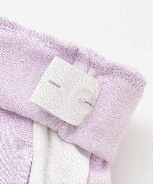 mezzo piano / メゾピアノ ショート・ハーフ・半端丈パンツ | 接触冷感　サイド切替ボックスプリーツスカパン | 詳細3