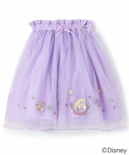 mezzo piano / メゾピアノ ミニ・ひざ丈スカート | 【ラプンツェル】チュールスカート | 詳細1