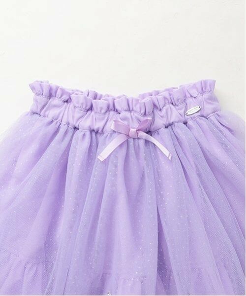 mezzo piano / メゾピアノ ミニ・ひざ丈スカート | 【ラプンツェル】チュールスカート | 詳細3