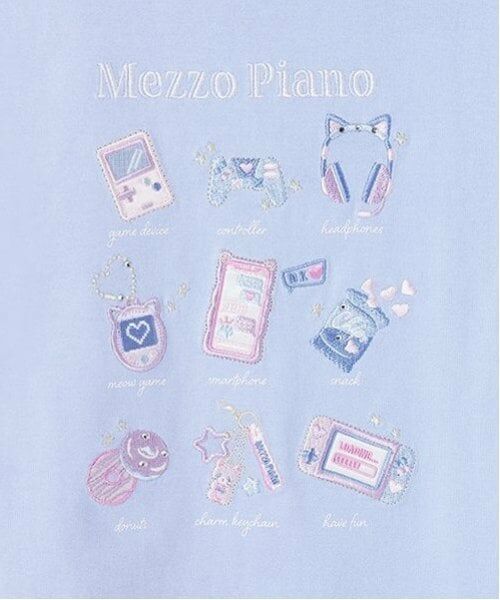 mezzo piano / メゾピアノ Tシャツ | ゲームアイコン　半袖Tシャツ | 詳細3
